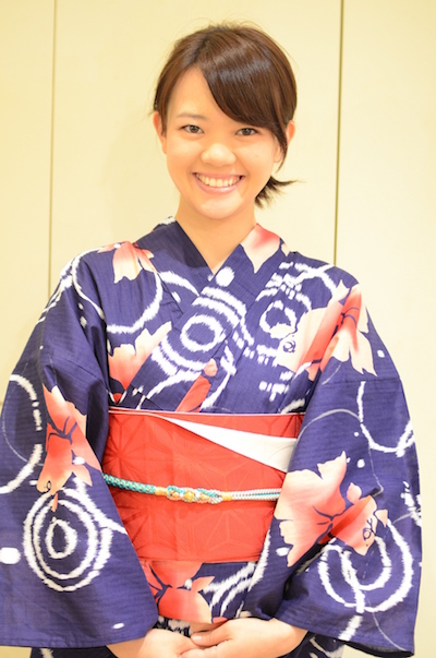 涼しげ浴衣スタイル